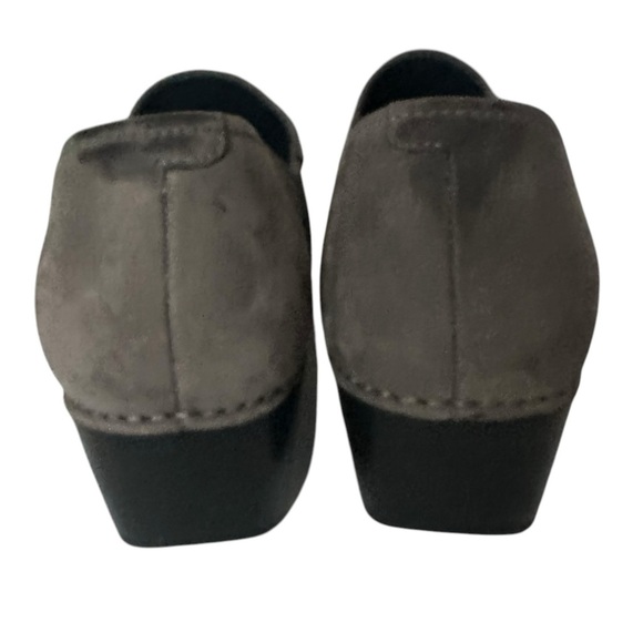 DANSKO TENLEY SABLE GREY SUEDE SLIP ON CLOGS SIZE 40 - Picture 8 of 14
